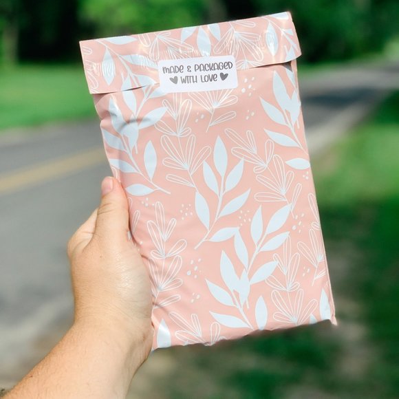 Blossom Beauty 10x13 Custom Poly Mailer Envelopes - Picture 2 of 4